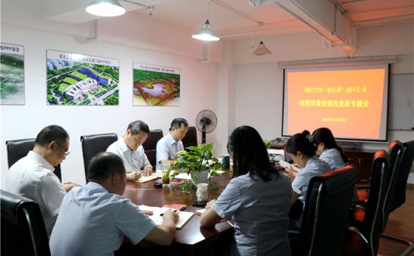 mk体育(MKsports集团)股份公司兴川、怡心湖、新区公司召开对照党章党规找差距专题会